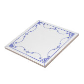 Ontwerp-keramisch tapelegment van Dell Tegeltje (Zijkant)