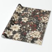  ontwerp kerstinpakpapier cadeaupapier (Uitgerold)