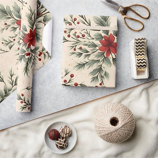  ontwerp kerstinpakpapier cadeaupapier