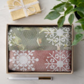 Ontwerp kerstkleuren - Serie 16 Tissuepapier (Geschenk)