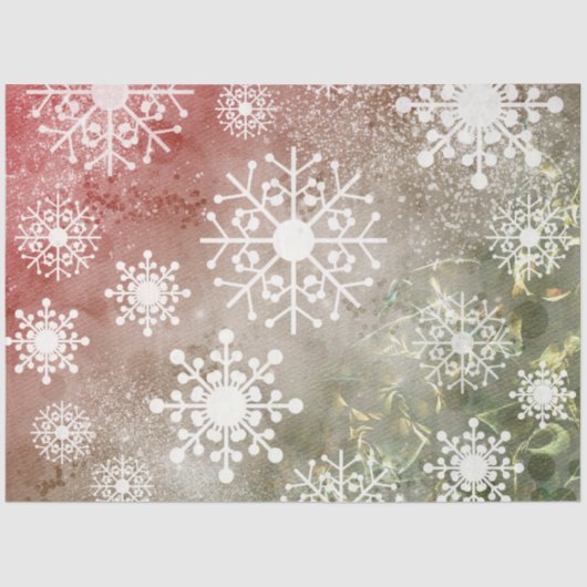 Ontwerp kerstkleuren - Serie 16 Tissuepapier (Voorkant)