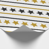 Ontwerp kerstpatroon cadeaupapier (Hoek)