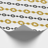 Ontwerp kerstpatroon cadeaupapier (Hoek)