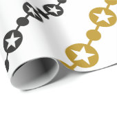 Ontwerp kerstpatroon cadeaupapier (Rol Hoek)