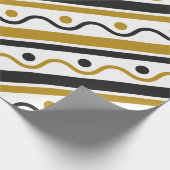 Ontwerp kerstpatroon cadeaupapier (Hoek)