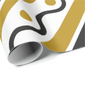 Ontwerp kerstpatroon cadeaupapier (Rol Hoek)