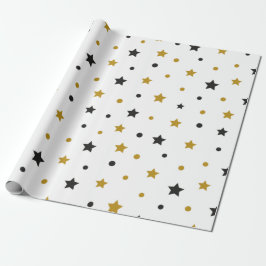 Ontwerp kerstpatroon cadeaupapier