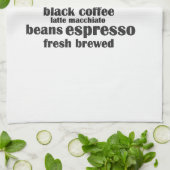 Ontwerp Koffiebeker Theedoek (Gevouwen)