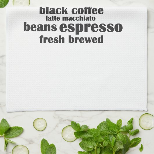 Ontwerp Koffiebeker Theedoek (Gevouwen)