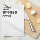 Ontwerp Koffiebeker Theedoek (Quarter Fold)