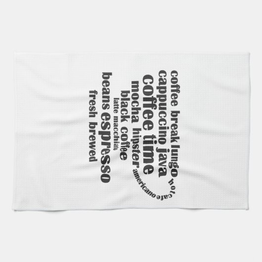 Ontwerp Koffiebeker Theedoek (Horizontaal)