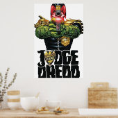 ontwerp-kunst van de rechter dredd poster (Keuken)