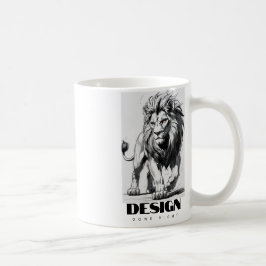 ONTWERP LEEUW KOFFIEMOK