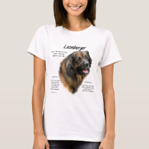 Ontwerp Leonberger Geschiedenis T-shirt