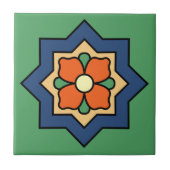  ontwerp Malibu Potteries uit de jaren 20 Tegeltje (Voorkant)