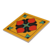 ontwerp Malibu Potteries uit de jaren 20 Tegeltje (Zijkant)