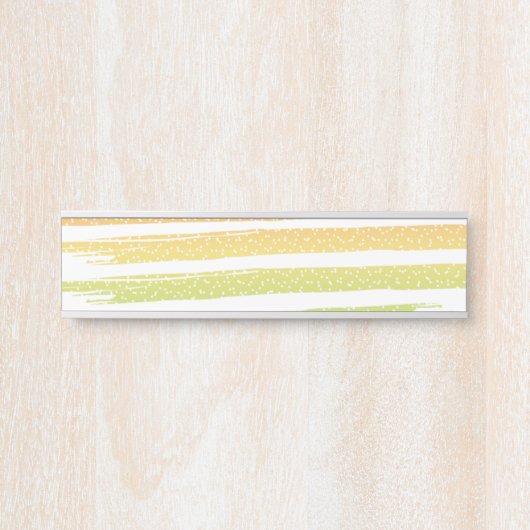 Ontwerp met achtergrond deurbordje (Voorkant)