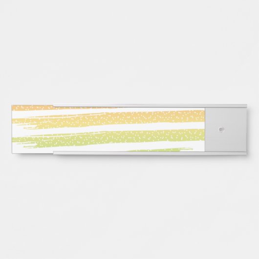 Ontwerp met achtergrond deurbordje (Voorkant)