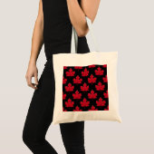 Ontwerp met aple Leaf Tote Bag (Voorkant (product))