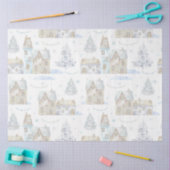 Ontwerp met dunne kerstpatronen 16 tissuepapier (Craft)