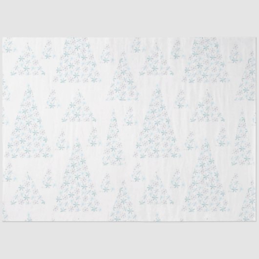 Ontwerp met dunne kerstpatronen 40 tissuepapier (Voorkant)