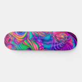 Ontwerp met een klapskateboard van Trippy met een  Persoonlijk Skateboard (Horizontaal)