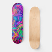 Ontwerp met een klapskateboard van Trippy met een  Persoonlijk Skateboard (Voorkant)