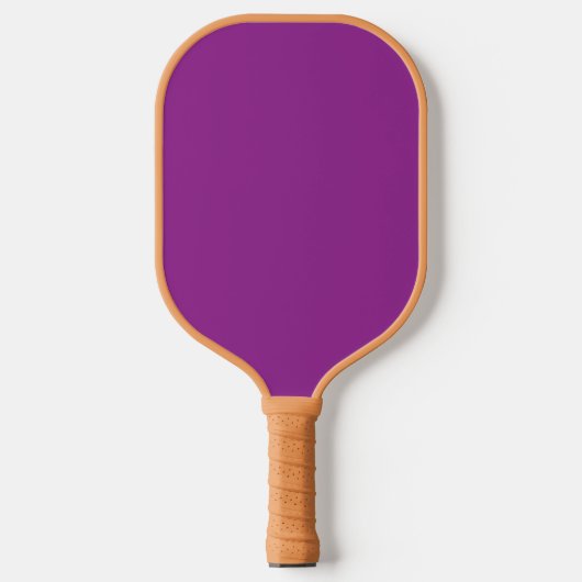 Ontwerp met een verbluffende Paarse achtergrond en Pickleball Paddle (Voorkant)