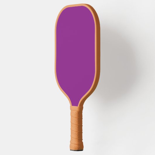 Ontwerp met een verbluffende Paarse achtergrond en Pickleball Paddle (Links)