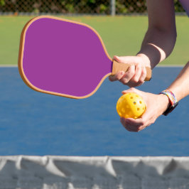 Ontwerp met een verbluffende Paarse achtergrond en Pickleball Paddle