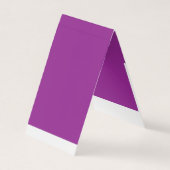Ontwerp met een verbluffende Paarse achtergrond en Visitekaartje (Voorkant)