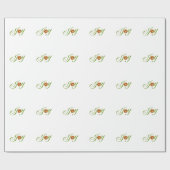 Ontwerp met feestdagen met feestelijke feestdagen  cadeaupapier (Vlak)