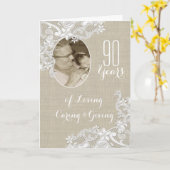 ontwerp met foto kaart (Gele Bloem)