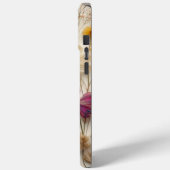 Ontwerp met geperste bloemen Heldere bloem telefoo Case-Mate iPhone Case (Achterkant / Links)