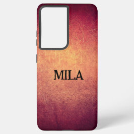  ontwerp met jouw naam samsung-hoesje samsung galaxy hoesje