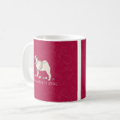 Ontwerp met kerstmis koffiemok (Voorkant links)