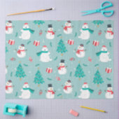 Ontwerp met kerstpatronen 2 tissuepapier (Craft)