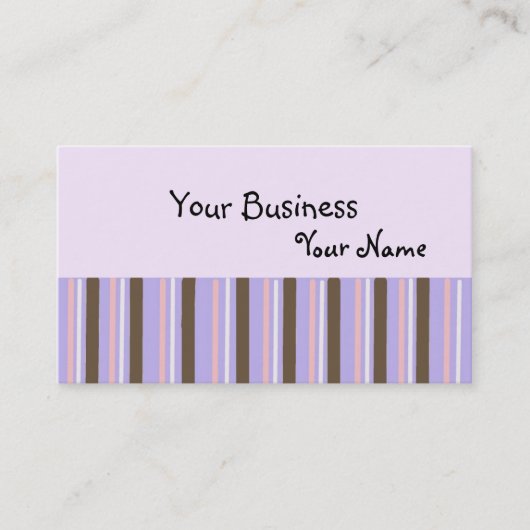 Ontwerp met klasband visitekaartje (Voorkant)