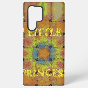 Ontwerp met mooie kleuren voor kleine prinses samsung galaxy hoesje
