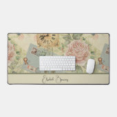 ONTWERP MET NAAM VOOR VINTAGE EPHEMERA BUREAUMAT (Keyboard & Muis)