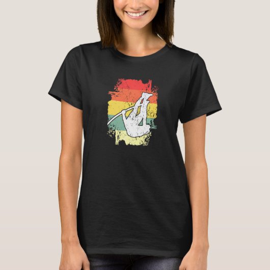 Ontwerp met pool voor vaulter-pool t-shirt (Voorkant)