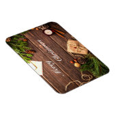 Ontwerp met prettig kerstfeest magneet (Rechterzijde)