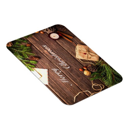 Ontwerp met prettig kerstfeest magneet (Rechterzijde)