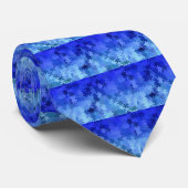 Ontwerp met puzzelstukjes stropdas (Opgerold)