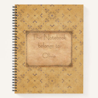  ontwerp met Retropatroon Notitieboek