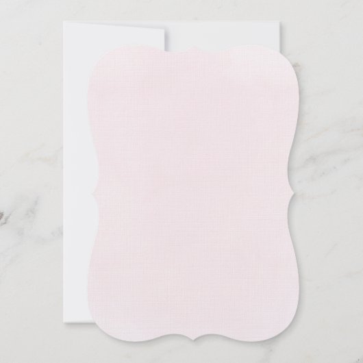 ontwerp met roze strik | doop kaart (Achterkant)