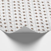 Ontwerp met tekengeschiedenis cadeaupapier (Hoek)