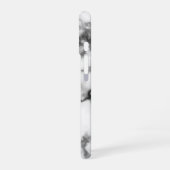 Ontwerp met wit marmer - iPhone 16 hoesje (Linkerkant)