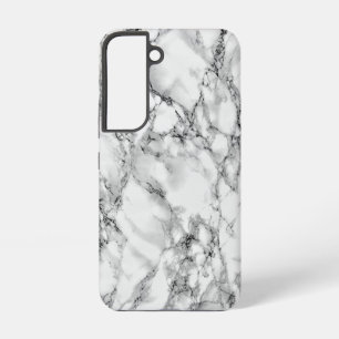 Ontwerp met witte marmer samsung galaxy hoesje