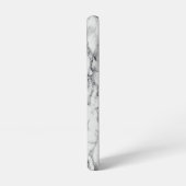 Ontwerp met witte marmer samsung galaxy hoesje (Linkerkant)